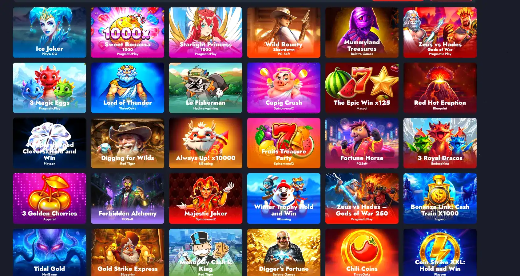 Игровые автоматы Rox casino